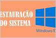 Como restaurar o computador sem ter criado um ponto de restauraçã